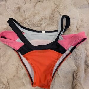 Colorblock Women's Swimwear